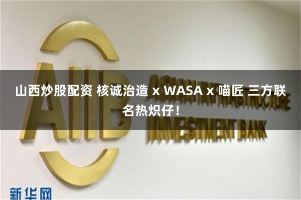 山西炒股配资 核诚治造 x WASA x 喵匠 三方联名热炽仔！