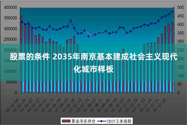 股票的条件 2035年南京基本建成社会主义现代化城市样板